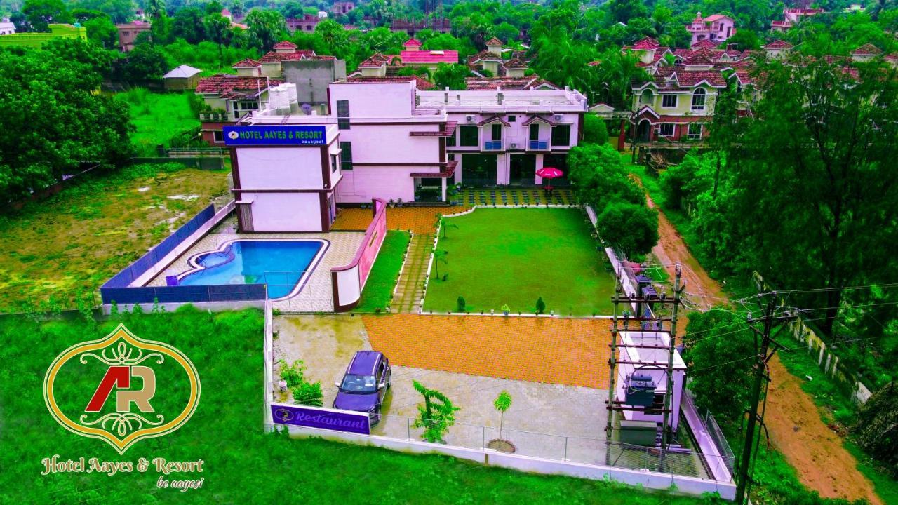 Hotel Aayes And Resort Shānti Niketan Exterior foto