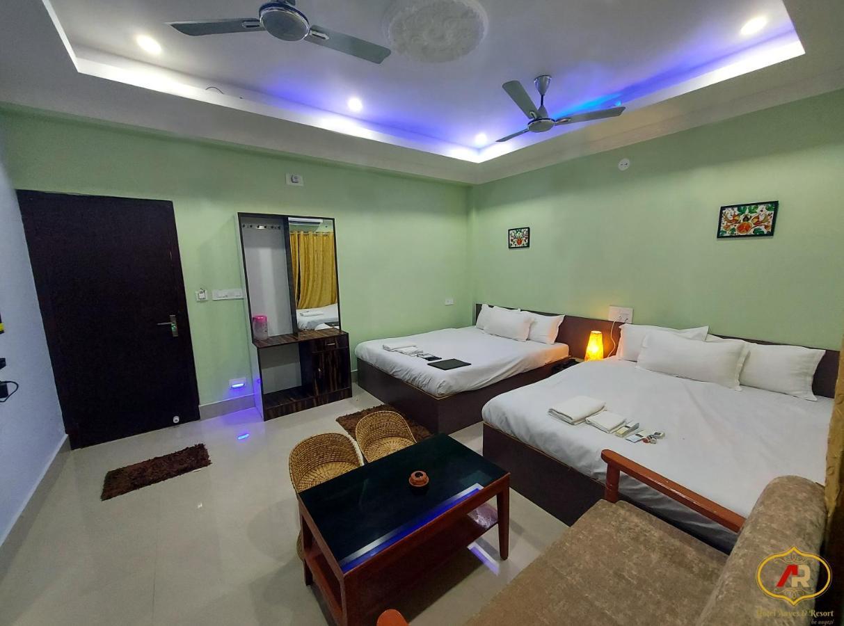 Hotel Aayes And Resort Shānti Niketan Exterior foto